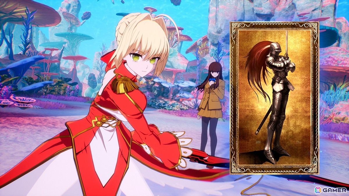 「Fate/EXTRA Record」は2027年1月28日に発売！シナリオの増強×キャラグラフィックの刷新×戦略性が高まったデッキ構築型コマンドカードバトルでフルリメイクの画像