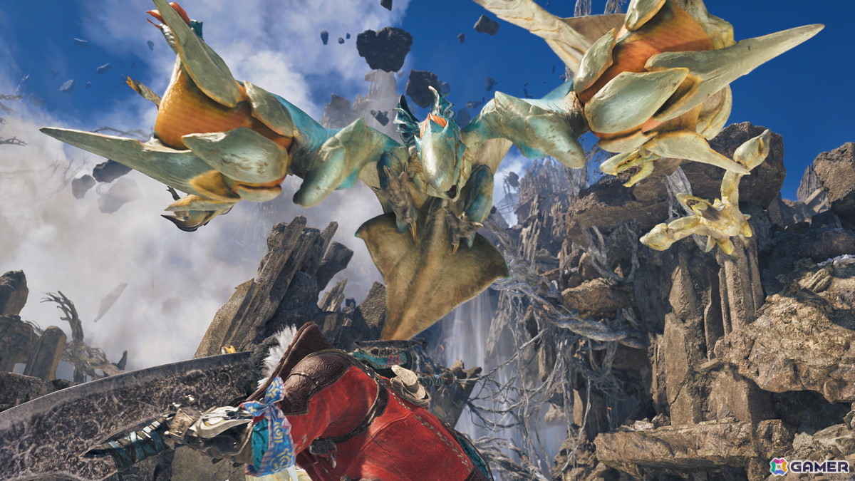 「モンスターハンターワイルズ：アセンダンス」新モンスターの鳥竜種「アラケータ」や防衛拠点「マドイ」などの情報が公開！雷雲を操る古龍 グンドラージャも登場の画像