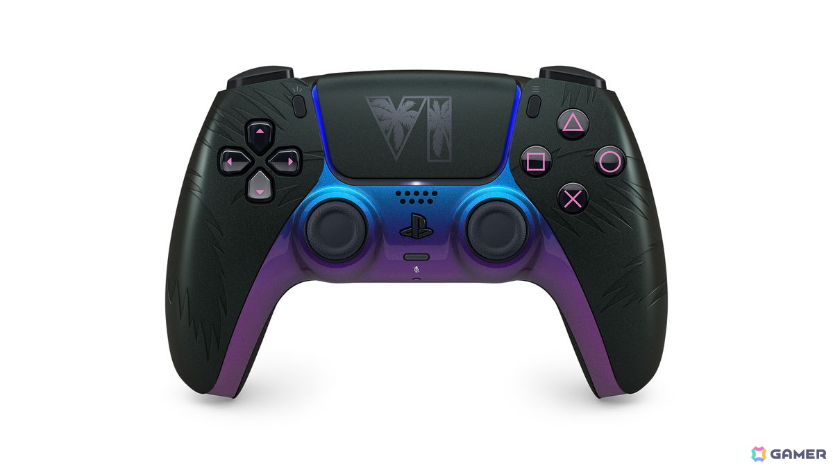 「グランド・セフト・オートVI」モチーフの限定版DualSenseが11月19日に発売！バイスシティをイメージした2種の限定デザインが登場の画像4