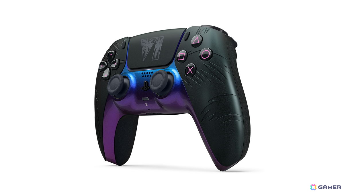 「グランド・セフト・オートVI」モチーフの限定版DualSenseが11月19日に発売！バイスシティをイメージした2種の限定デザインが登場の画像5