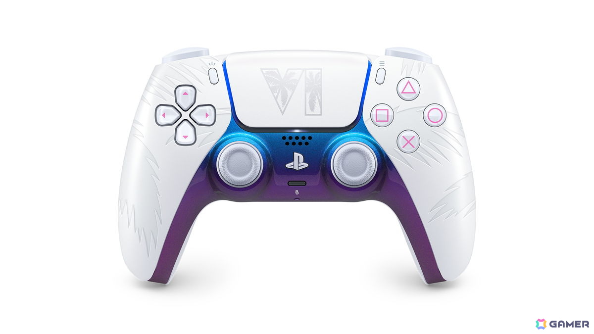 「グランド・セフト・オートVI」モチーフの限定版DualSenseが11月19日に発売！バイスシティをイメージした2種の限定デザインが登場の画像8