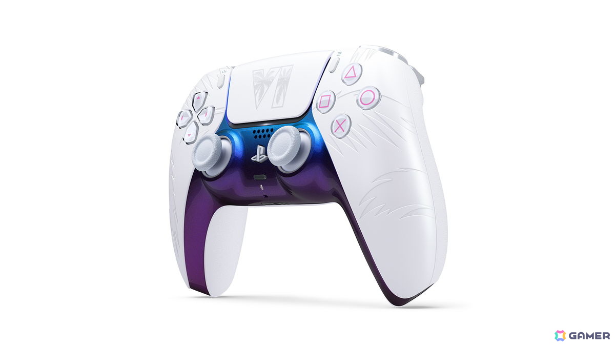 「グランド・セフト・オートVI」モチーフの限定版DualSenseが11月19日に発売！バイスシティをイメージした2種の限定デザインが登場の画像9
