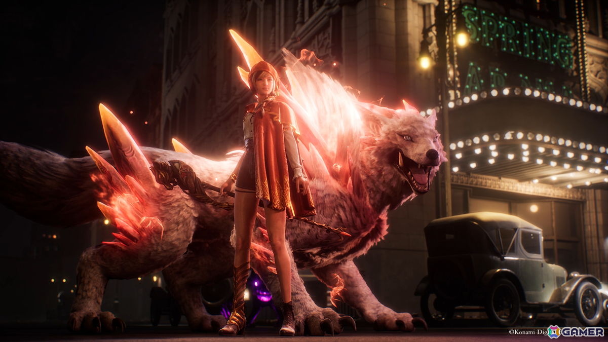 KONAMIの完全新作「Rhapsody in Scarlet」が発表！1920年代のニューヨークを舞台に魔法とビーストを駆使して戦うアクションゲームの画像2
