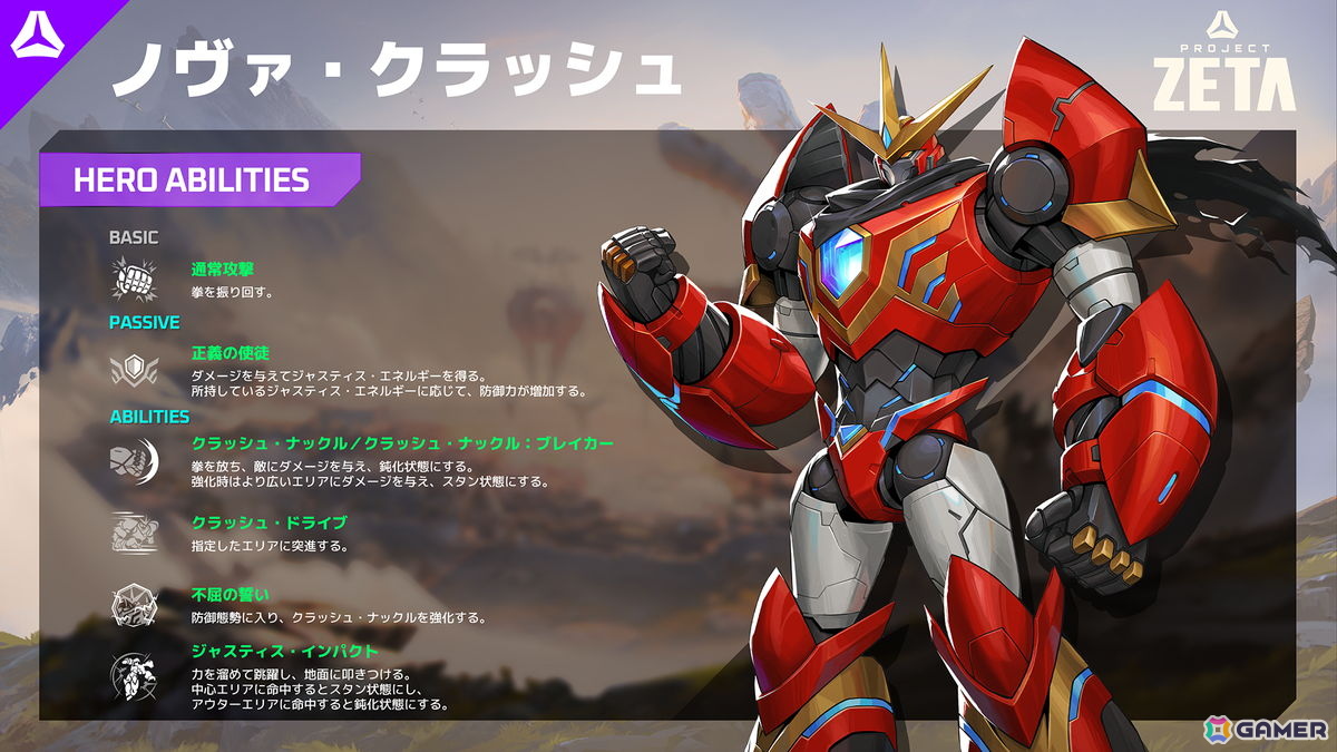 「Project ZETA」第2回グローバルコミュニティテストが本日20時より開催！新ヒーロー2種の追加や戦闘バランスの大幅な調整を実施の画像