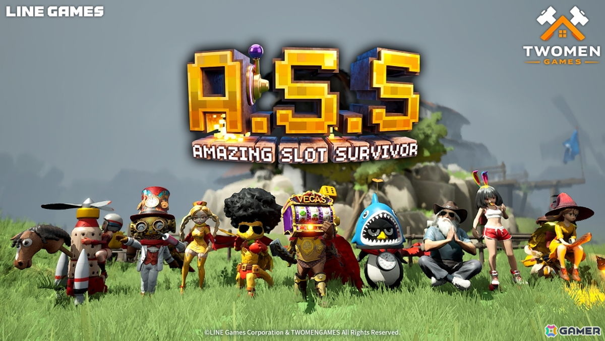 B級要素の詰まったローグライクサバイバル「Amazing Slot Survivor」のプレイテストが9月9日よりSteamで開催!の画像