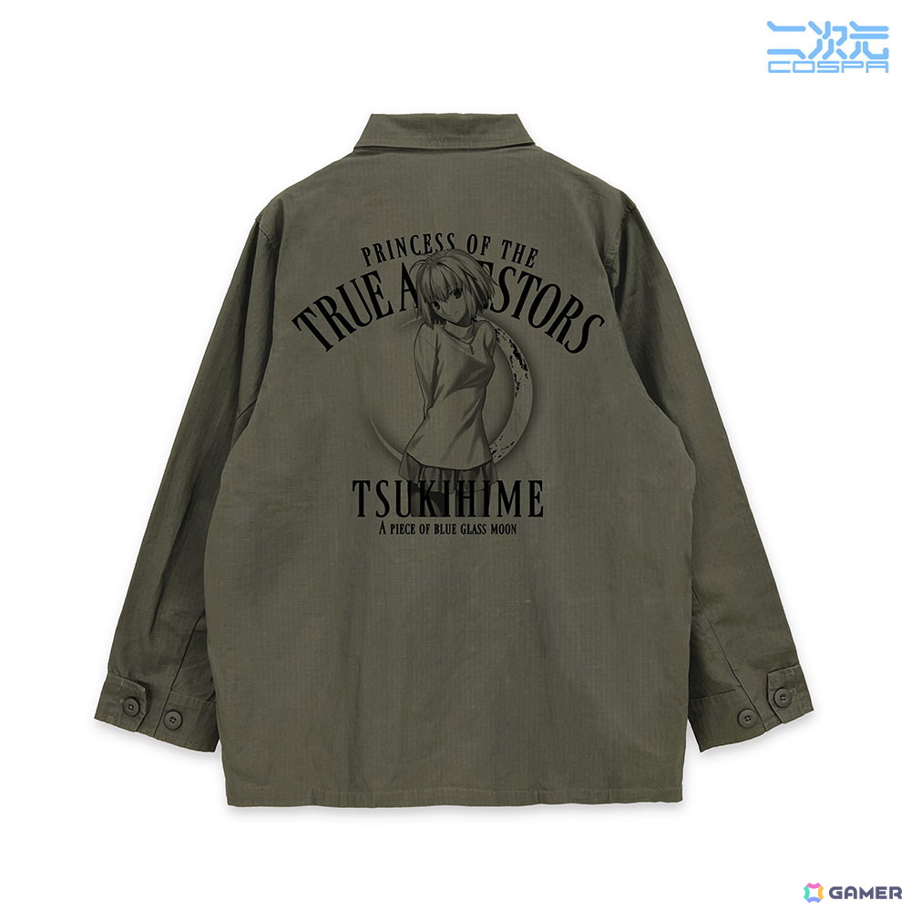 「月姫 -A piece of blue glass moon-」アルクェイドの姿をデザインしたアウターが二次元コスパから登場!TGS2026や京まふ2026での先行販売もの画像