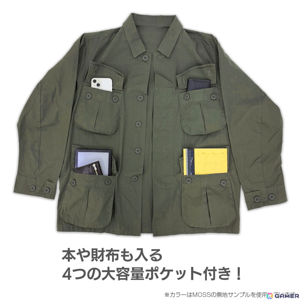 「月姫 -A piece of blue glass moon-」アルクェイドの姿をデザインしたアウターが二次元コスパから登場!TGS2026や京まふ2026での先行販売もの画像