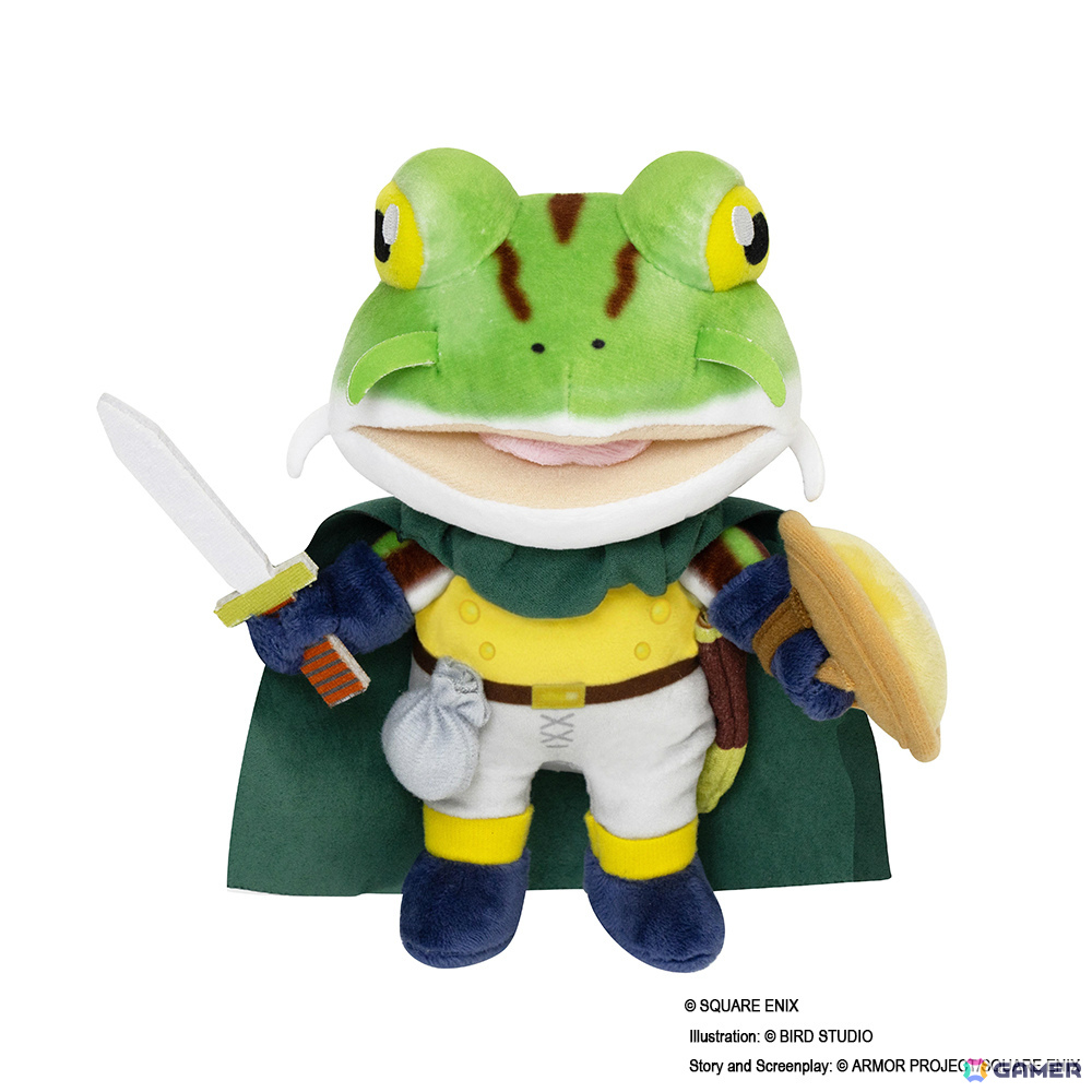 「クロノ・トリガー」カエル、ロボ、ヌゥのぬいぐるみやクロノたちのアクスタ、デザイン性と機能性を両立したゲーミングマウスパッドなどが登場！の画像