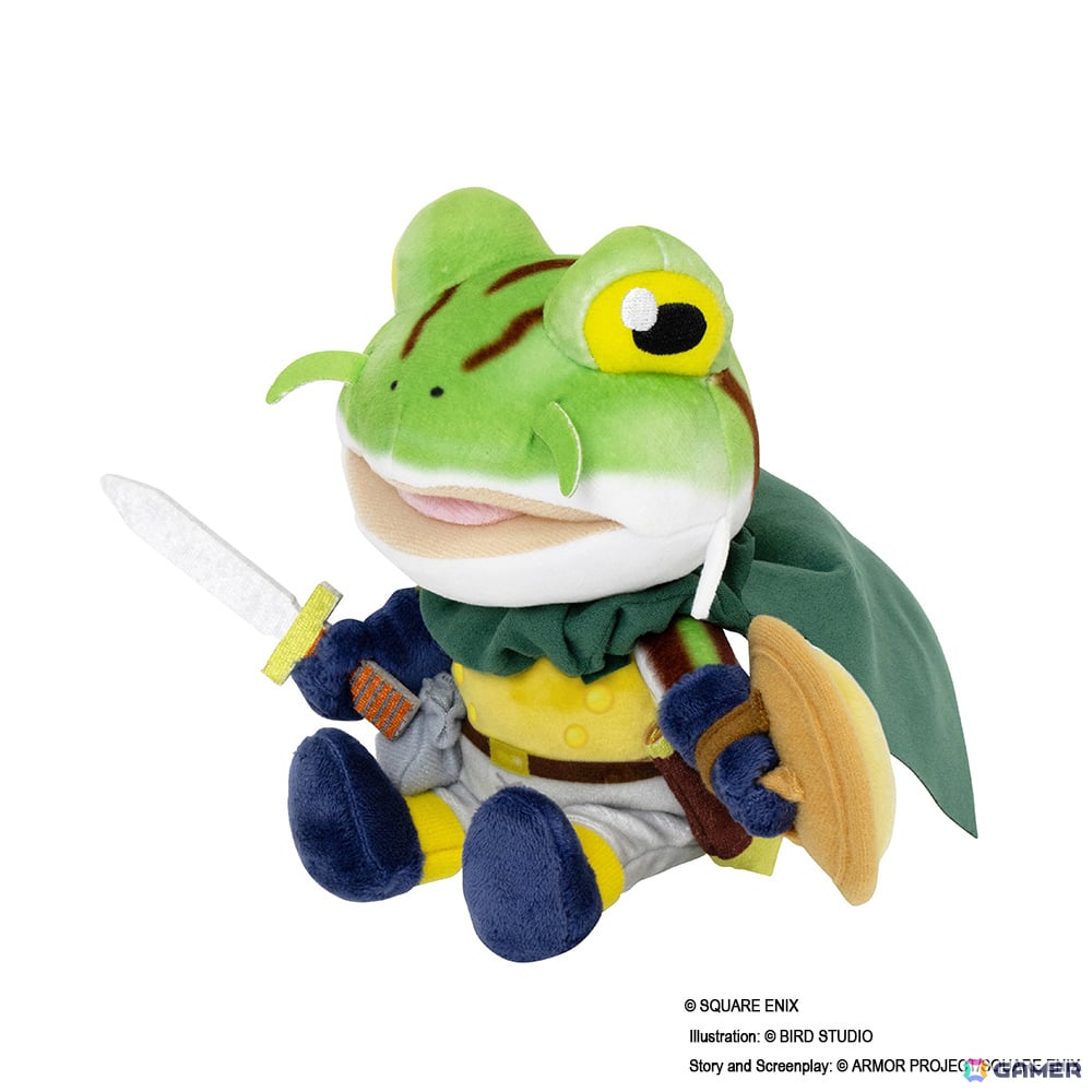 「クロノ・トリガー」カエル、ロボ、ヌゥのぬいぐるみやクロノたちのアクスタ、デザイン性と機能性を両立したゲーミングマウスパッドなどが登場！の画像