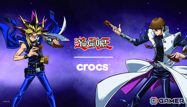 クロックスと「遊☆戯☆王デュエルモンスターズ」の初となるコラボコレクションが9月9日に日本先行発売！の画像1