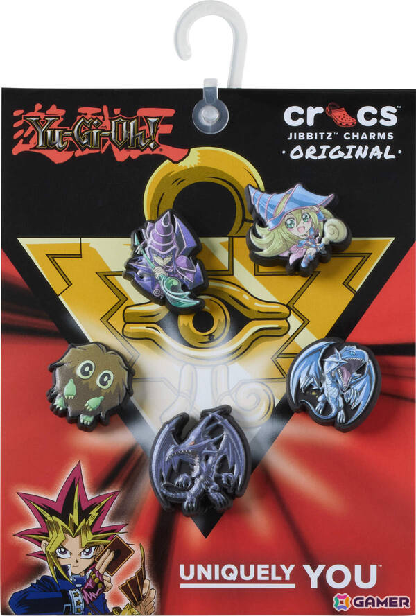 クロックスと「遊☆戯☆王デュエルモンスターズ」の初となるコラボコレクションが9月9日に日本先行発売！の画像