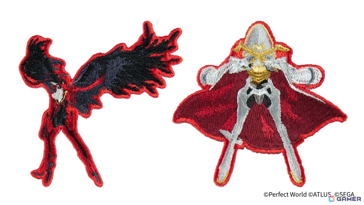 ペルソナ30th 刺繍ステッカー P5 アルセーヌ、P5X ヤノシーク 各税込1,900円（TGS会場限定価格）