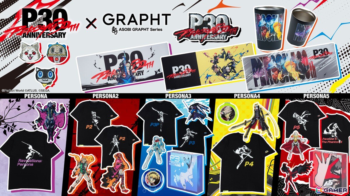 ペルソナ30th×GRAPHT 東京ゲームショウ2026 先行販売