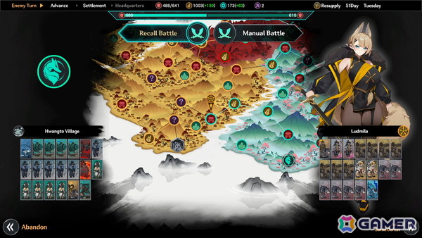 14世紀頃の東アジアをイメージした世界と神話をモチーフにした大戦略×オートバトラー「Edge of the Blade」のSteam無料デモが配信！の画像11
