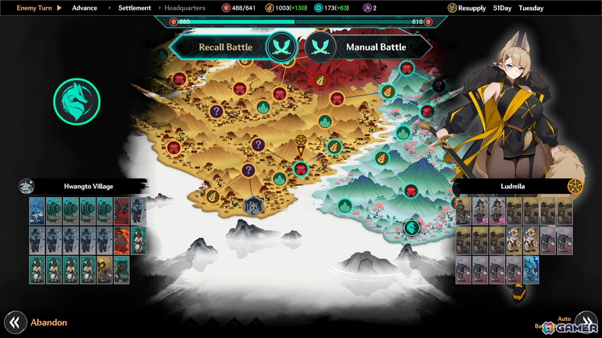 14世紀頃の東アジアをイメージした世界と神話をモチーフにした大戦略×オートバトラー「Edge of the Blade」のSteam無料デモが配信！の画像