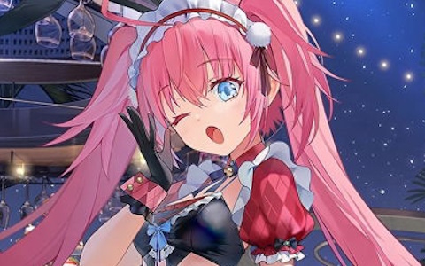 「放置少女」とアニメ「転スラ」のコラボがスタート!バニーガール衣装のリムル、ミリム、シオンが登場の画像