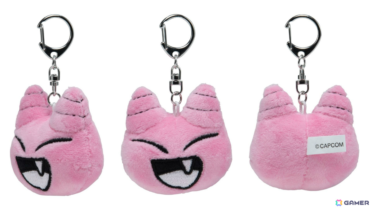ジュリちゃんアイコンをぬいぐるみにしたマスコットキーホルダー