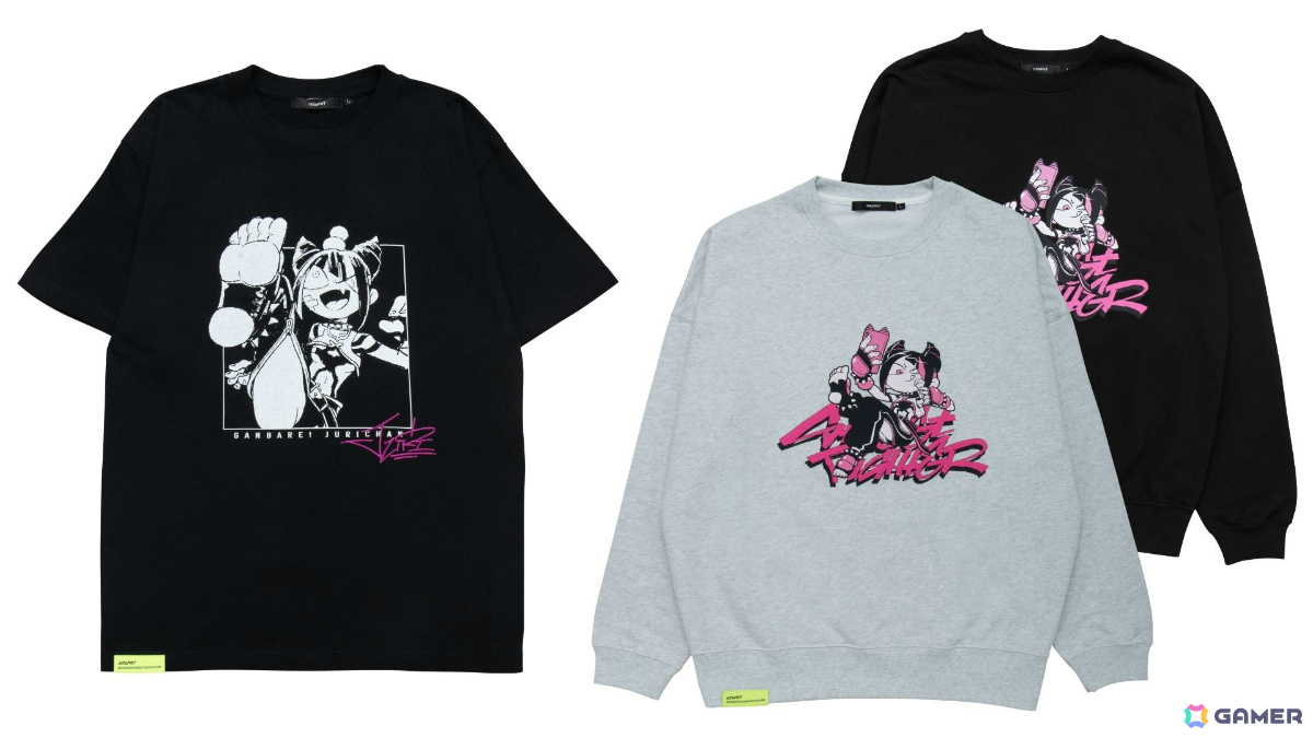 Tシャツ税込5,500円(M/L/XL)、オーバーサイズプリントスウェット アッシュ/ブラック(M/L/XL) 9,900円(税込)