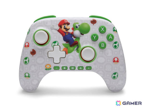 マリオ＆ヨッシーがデザインされたPowerAのSwitch 2対応コントローラーが9月30日に発売！の画像2