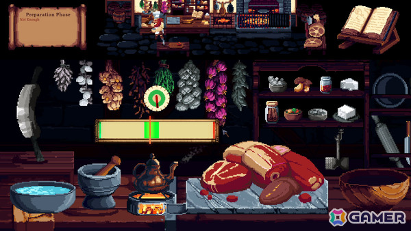 狩ったモンスターで料理を作りファンタジー酒場を切り盛りするドット絵アクションRPG「Monster Cuisine」が発表!の画像