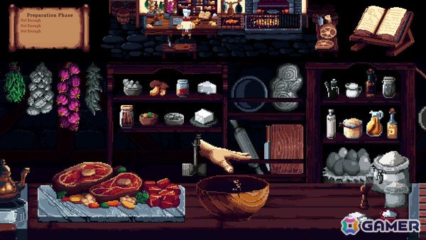 狩ったモンスターで料理を作りファンタジー酒場を切り盛りするドット絵アクションRPG「Monster Cuisine」が発表!の画像