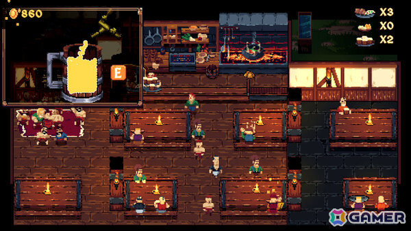 狩ったモンスターで料理を作りファンタジー酒場を切り盛りするドット絵アクションRPG「Monster Cuisine」が発表!の画像