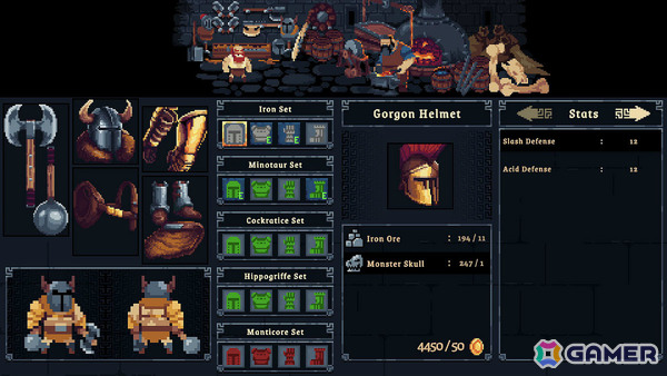 狩ったモンスターで料理を作りファンタジー酒場を切り盛りするドット絵アクションRPG「Monster Cuisine」が発表!の画像