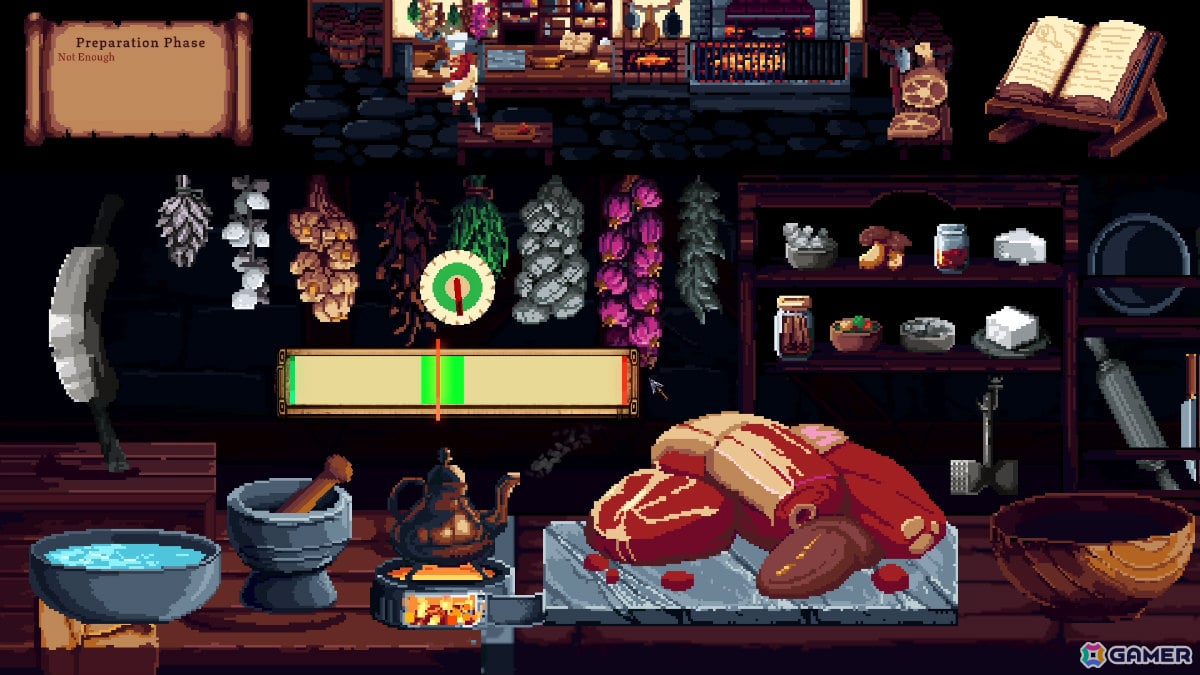 狩ったモンスターで料理を作りファンタジー酒場を切り盛りするドット絵アクションRPG「Monster Cuisine」が発表！の画像2