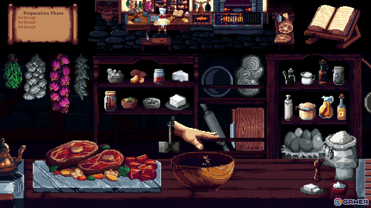 狩ったモンスターで料理を作りファンタジー酒場を切り盛りするドット絵アクションRPG「Monster Cuisine」が発表！の画像3