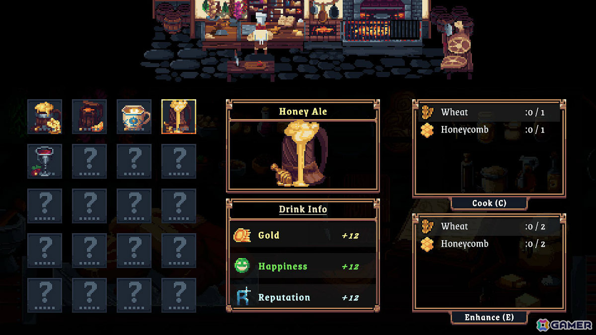 狩ったモンスターで料理を作りファンタジー酒場を切り盛りするドット絵アクションRPG「Monster Cuisine」が発表！の画像7