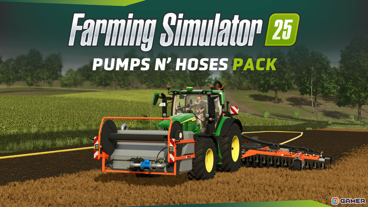 「ファーミングシミュレーター 25」無料DLC「Pumps N' Hoses Pack」が配信!地下配管システムなど効率的な農業経営を実現する3つの新システムが登場の画像