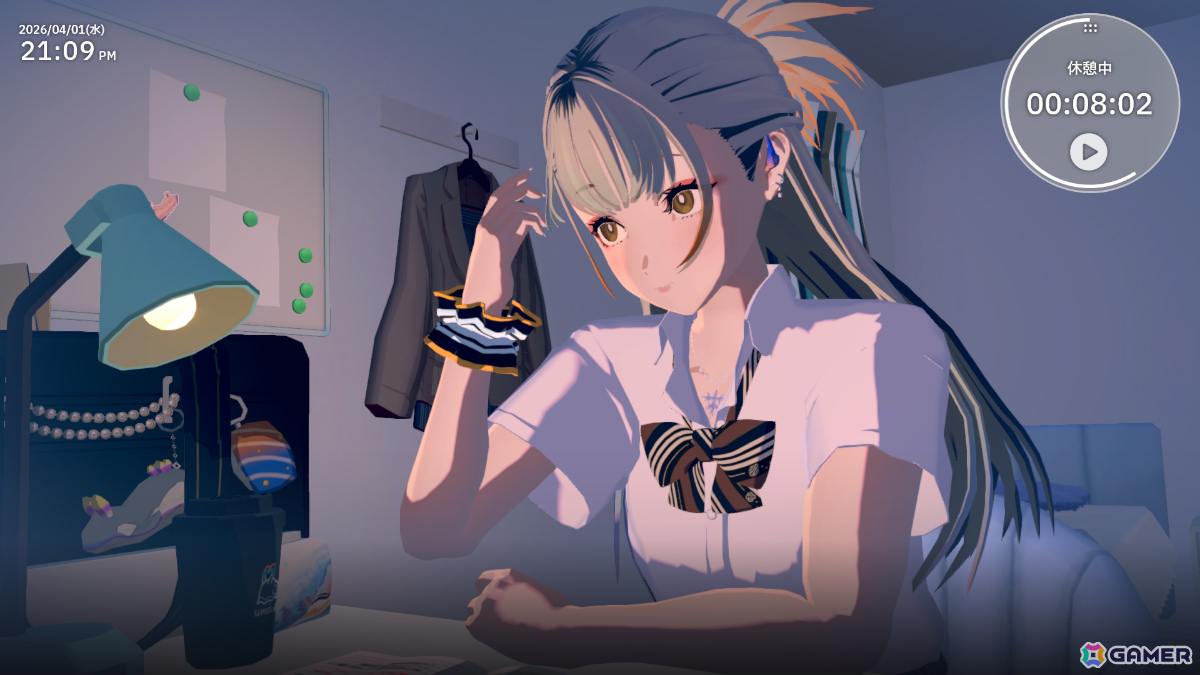 感情豊かな少女・シオイと一緒にデスクワークする作業用ADV「Chill with You : SHIOI's Sparkling Scenes」が2026年にリリース！の画像6