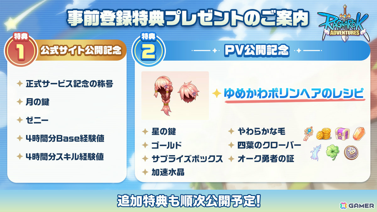 「ラグナロク:アドベンチャーズ」スキマ時間に遊べる手軽さや豊富な衣装＆ペット、街づくりなど魅力を凝縮したPVが公開！の画像