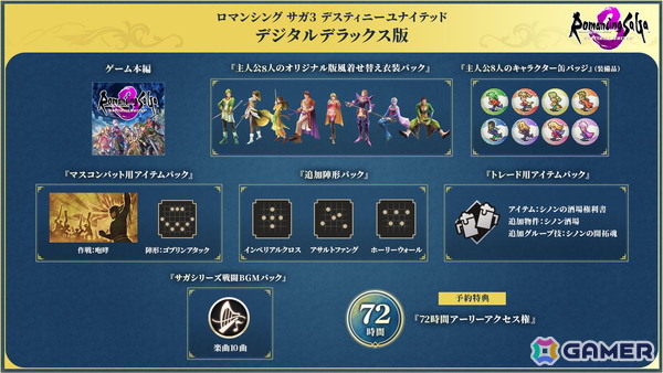 「ロマンシング サガ 3 デスティニーユナイテッド」が2027年2月16日に発売！1995年発売の「ロマンシング サ・ガ3」のフルリメイク作品の画像14