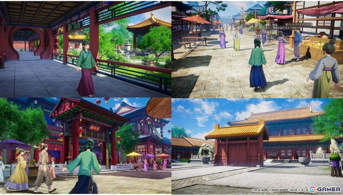 「薬屋のひとりごと ~偽りの皇弟~」が2027年初頭に発売!TOHO Gamesとガストブランドが手掛けるミステリーADVの画像