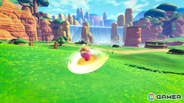 「星のカービィ ワールドビヨンド」が2027年春に発売！さまざまな景色が広がる3Dのフィールドをコピー能力やアクションで縦横無尽に駆け巡れの画像4