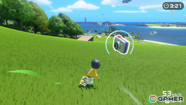 「Nintendo Switch Sports Resort」ではスケートボード、マリンバイク、プロペラ飛行機で島の名所めぐりを楽しめる！の画像2