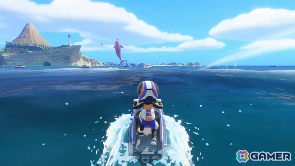 「Nintendo Switch Sports Resort」ではスケートボード、マリンバイク、プロペラ飛行機で島の名所めぐりを楽しめる！の画像5