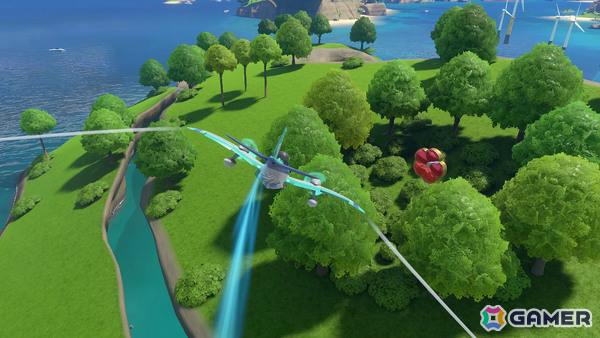 「Nintendo Switch Sports Resort」ではスケートボード、マリンバイク、プロペラ飛行機で島の名所めぐりを楽しめる！の画像6