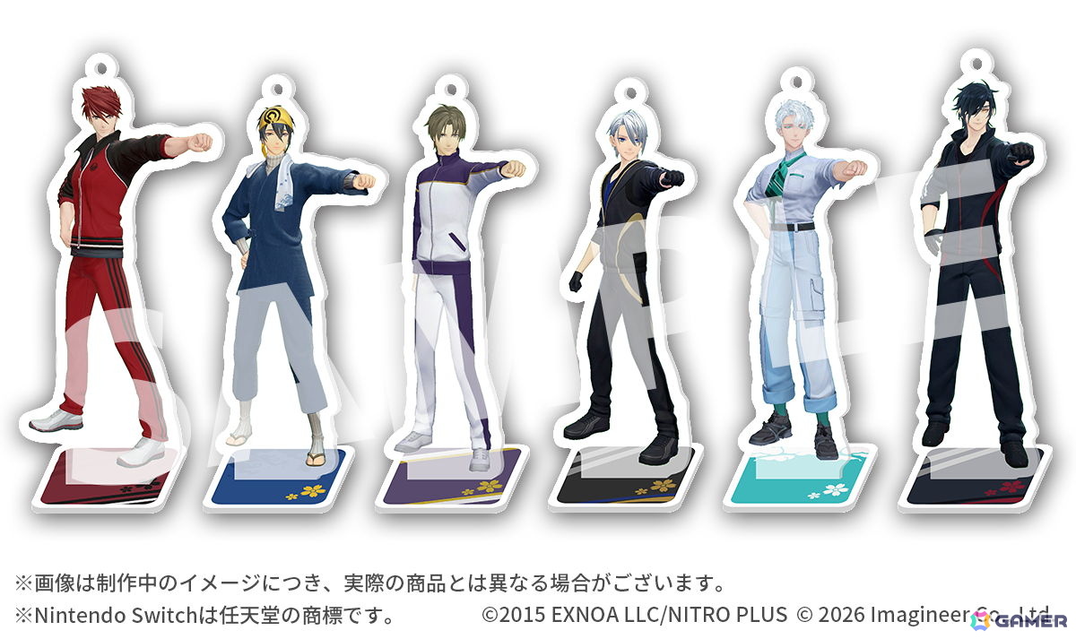 「Fit Boxing 刀剣乱舞 -出陣!えくささいず本丸-」が2027年1月15日に発売!三日月宗近や燭台切光忠など6振りの刀剣男士がインストラクターとして登場の画像