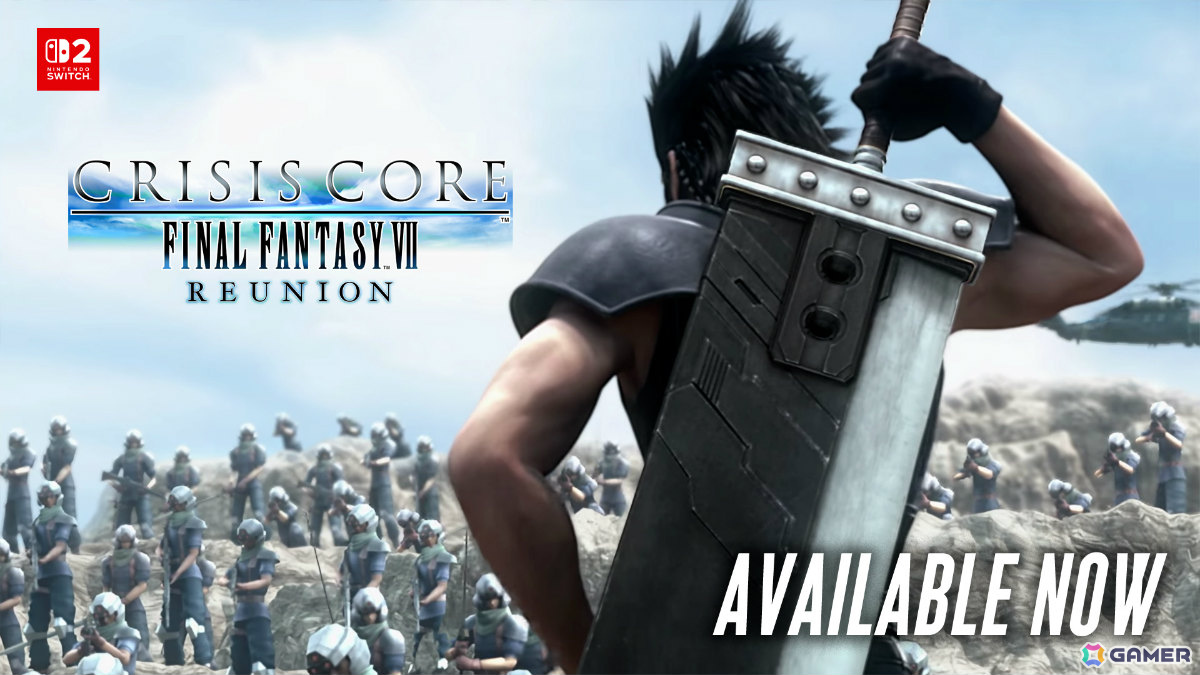 「クライシス コア -ファイナルファンタジーVII- リユニオン」Switch 2版が発売!通常版が3,834円(税込)となるセールもの画像