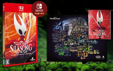 PS5/Switch 2 パッケージ版「Hollow Knight: Silksong」が12月10日に発売!予約受付がスタート