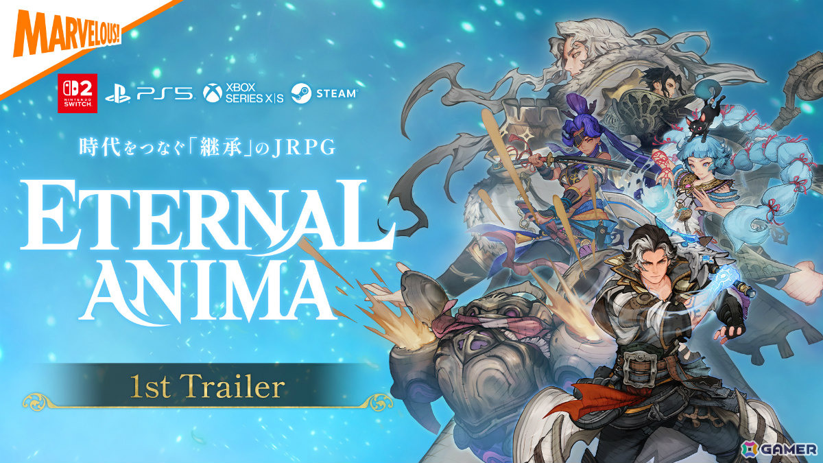 マーベラスの完全新作RPG「エターナルアニマ」が2027年3月4日に発売！2つの時代の歴史をつなぐ物語や決められた未来を変えるバトルなどを紹介の画像10
