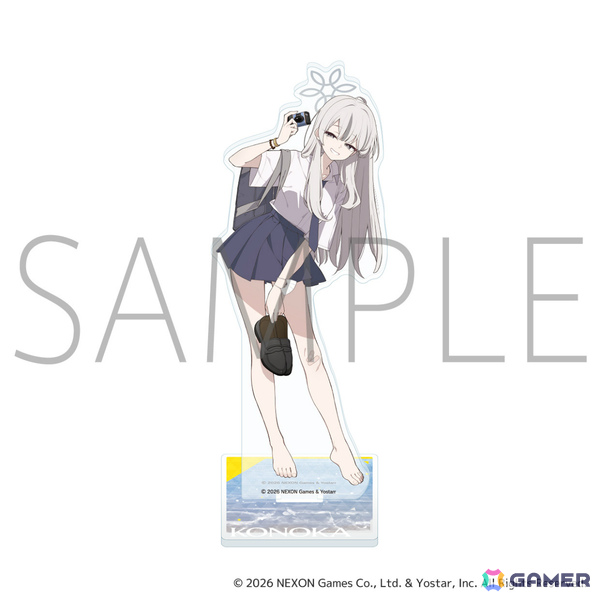 「ブルアカ」夏制服を着たカンナ、コノカ、キリノ、フブキの描きおろしグッズが登場！ポップアップストアが9月17日よりコトブキヤ秋葉原館で開催の画像10