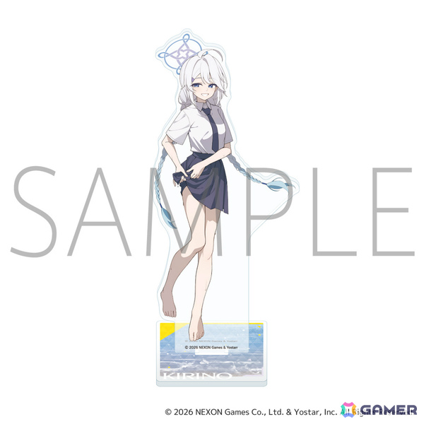 「ブルアカ」夏制服を着たカンナ、コノカ、キリノ、フブキの描きおろしグッズが登場！ポップアップストアが9月17日よりコトブキヤ秋葉原館で開催の画像11