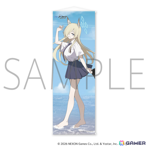 「ブルアカ」夏制服を着たカンナ、コノカ、キリノ、フブキの描きおろしグッズが登場！ポップアップストアが9月17日よりコトブキヤ秋葉原館で開催の画像3