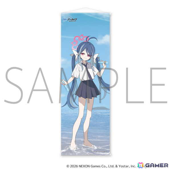 「ブルアカ」夏制服を着たカンナ、コノカ、キリノ、フブキの描きおろしグッズが登場！ポップアップストアが9月17日よりコトブキヤ秋葉原館で開催の画像6