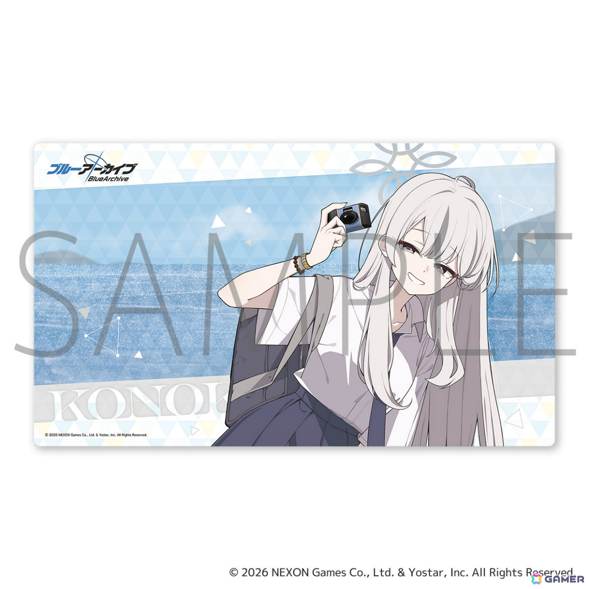 「ブルアカ」夏制服を着たカンナ、コノカ、キリノ、フブキの描きおろしグッズが登場!ポップアップストアが9月17日よりコトブキヤ秋葉原館で開催の画像