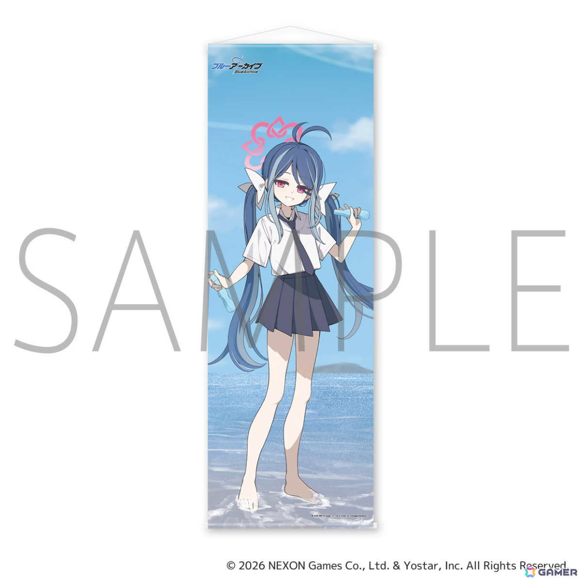 「ブルアカ」夏制服を着たカンナ、コノカ、キリノ、フブキの描きおろしグッズが登場!ポップアップストアが9月17日よりコトブキヤ秋葉原館で開催の画像