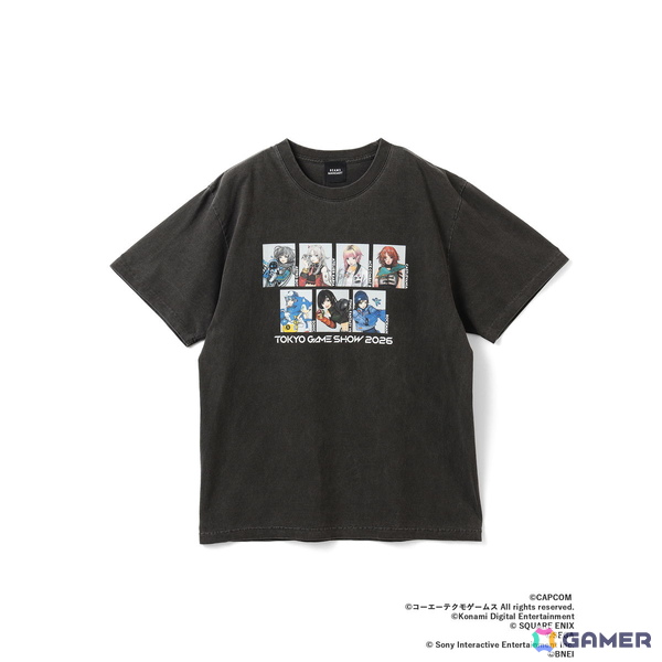 東京ゲームショウ2026とビームスのコラボTシャツが9月15日より発売！「カリアのアトリエ」や「エースコンバット8」デザインなどがラインナップの画像10